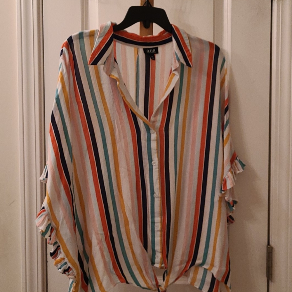 Tie front shirt